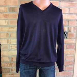 LINEA ROSSA SIGNATURE SWEATER MENS M WOOL BLEND